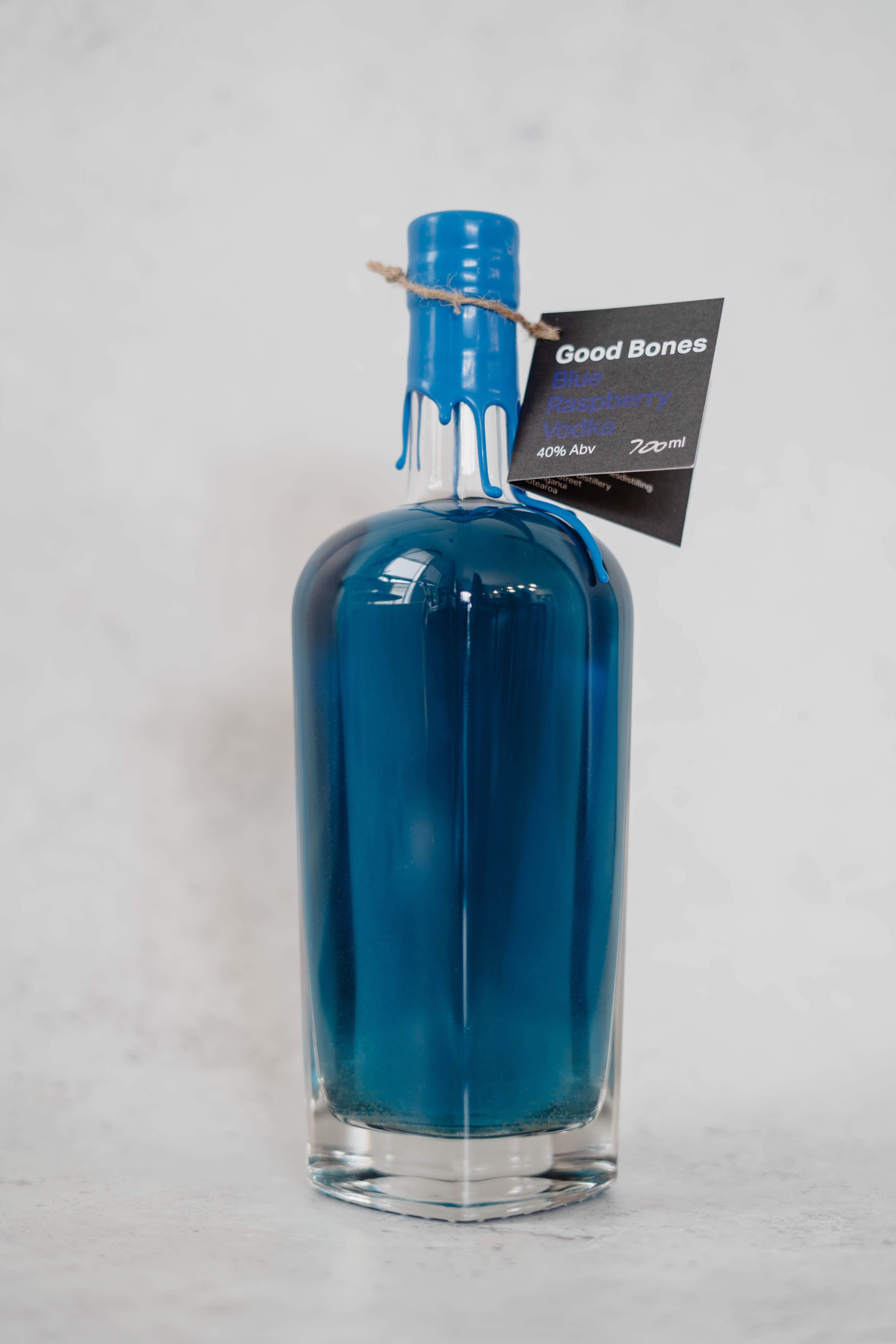 Blue Raspberry Vodka Good Bones Distilling